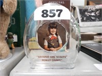 VTG BROWNIE GIRL SCOUTS COIN BANK
