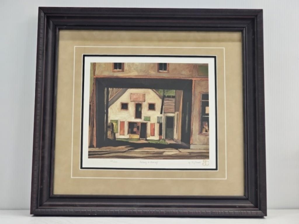 A.J. CASSON (1898-1992) LTD ED SIGNED PRINT