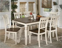 Ashley D583 7pc Whitesburg Table and 6 Chairs