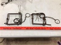 Metal Animal Body traps x 2