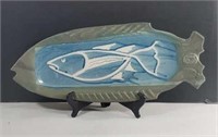 Pike Place Pottery Ovular Fish Shaped Stoneware
