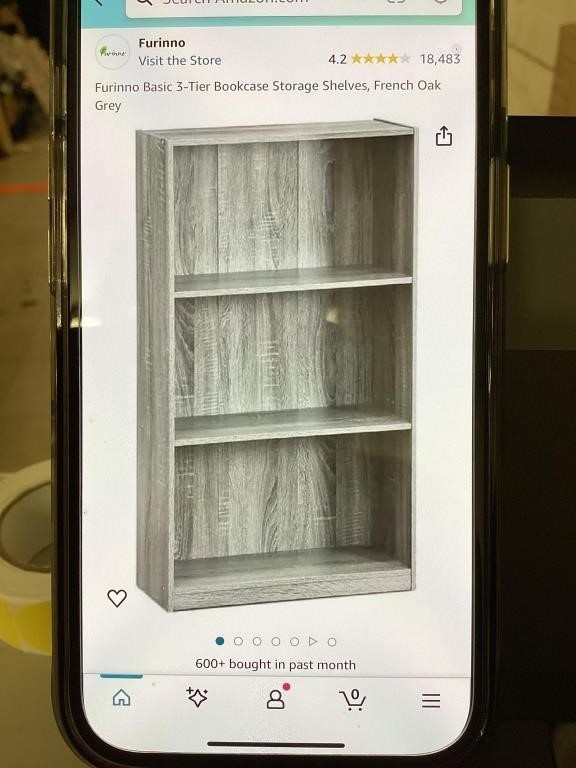 Furinno 3 tier bookcase