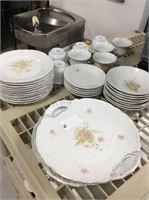 Set of Austrian dishes