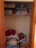 Linen Closet contents