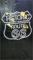 HISTORIC ROUTE 66 NEON SIGN