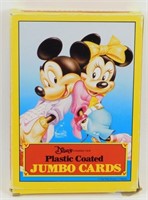 Plastic Coated Jumbo Disney Cards