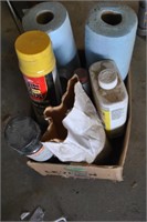 lot of chemicals and staples