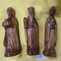 The Three Wise Men - Handcrafted Wood