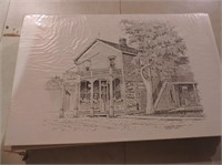 Sketched Prints McMaster Store In Appin