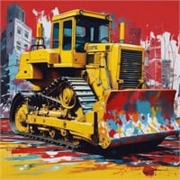Earth Mover Limited Edition Hand Signed by Charis