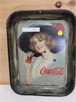 1912 Coke tray. very rare steel tray