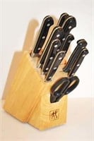 Henckels Twins Knife set in Wood Block