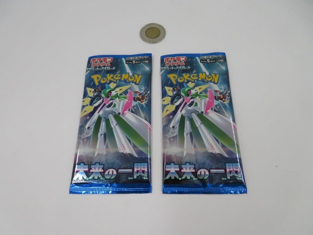 2 pack neufs de cartes Pokémon Japonaise