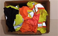 Box Of Construction Vests/Shirts
