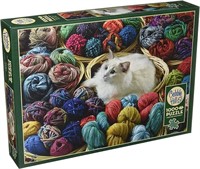 Cobble Hill 1000 Piece Puzzle - Fur Ball-12+