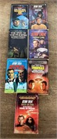 7 Star Trek paperback books