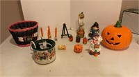 Halloween Decorations and candles