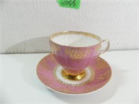 Vintage Royal Grafton Bone China Tea Cup & Saucer