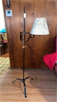 Wrought iron lamp