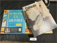 2 Vintage Military Board Games.