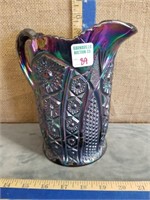 FENTON CARNIVAL GLASS WATER PITCHER
