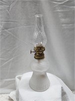 Vintage Mini Oil Lamp Frosted Bottom