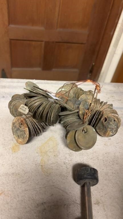 Large Lot of Miner Tags