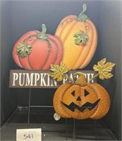 Big pumpkin patch outdoor sign and more