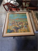 Bundle of oil paintings