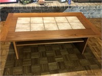 Gangso MOBLER Coffee Table w/ tile inset MCM