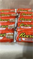 LOT OF 10 REESES WHITE CHOCOLATE 1.39 OZ EACH