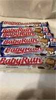 LOT OF 6 BABY RUTH SHARE PACK 3.3 OZ EACH