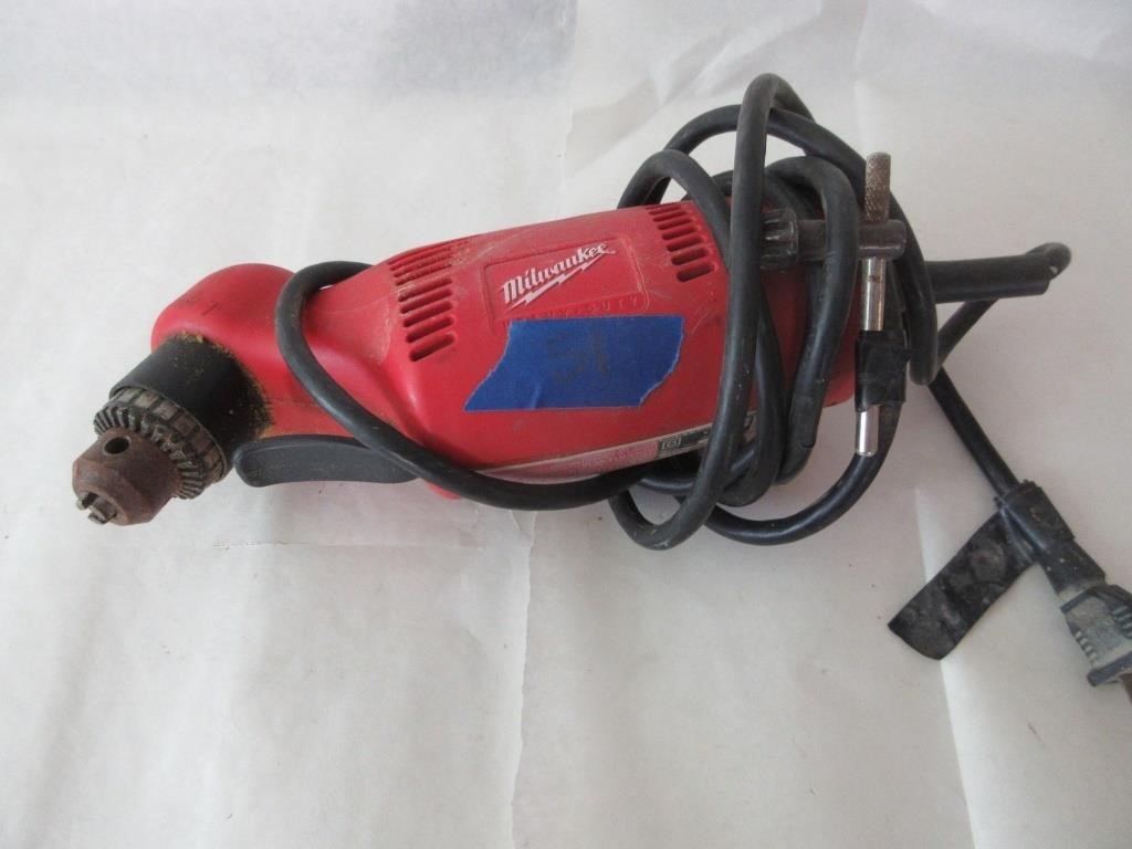 Milwaukee 1/4" offset drill