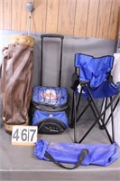 NFL Bag W/ Radio - Golf Bag W/ Right Hand Golf-