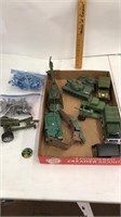 Vintage army military toys