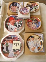Assorted Baseball Player Collectors Plates (Hank