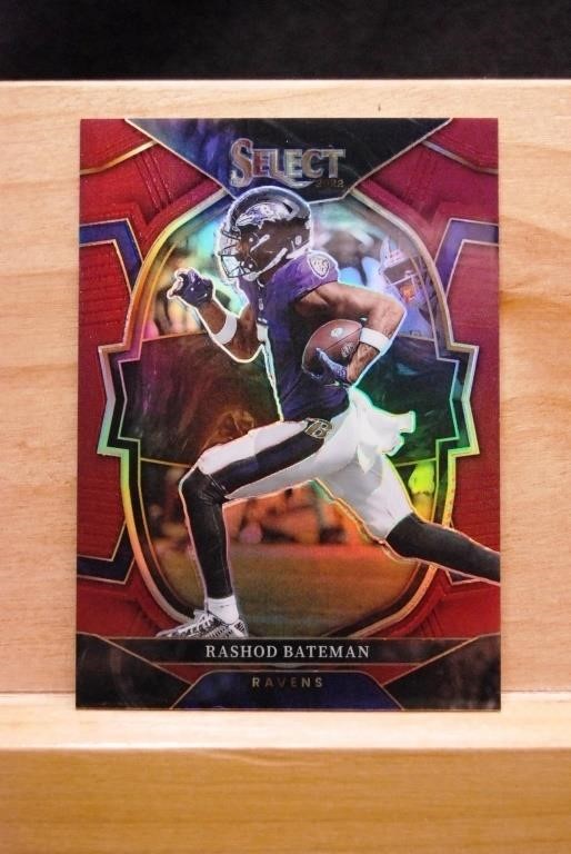 2022 Select Rashod Bateman Concourse Red /149 SSP