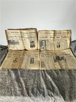 1946 Iowegian Centennial Edition Newspapers