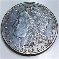 1890-CC Morgan Silver Dollar High Grade