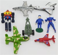Metal Planes & Action Figures