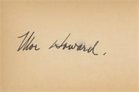 Three Stooges Moe Howard original signature. GFA A