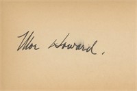 Three Stooges Moe Howard original signature. GFA A