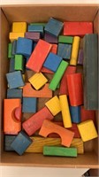 Lot of Vintage Wooden building blocks