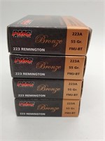 80 Rounds 223 Remington PMC Bronze