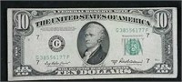 1950 Series B USA Ten Dollar Bill