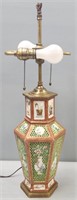 Chinese Pierced Porcelain Table Lamp