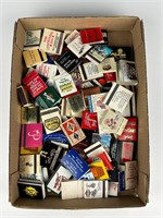 Vintage advertising matchbooks
