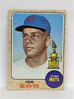 Tom Seaver 1968 Topps Baseball Card #45
