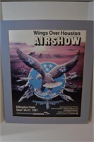 Wings Over Houston Air Show Poster