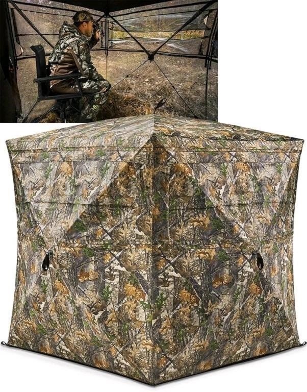 TIDEWE Hunting Blind See Through with Carrying Bag